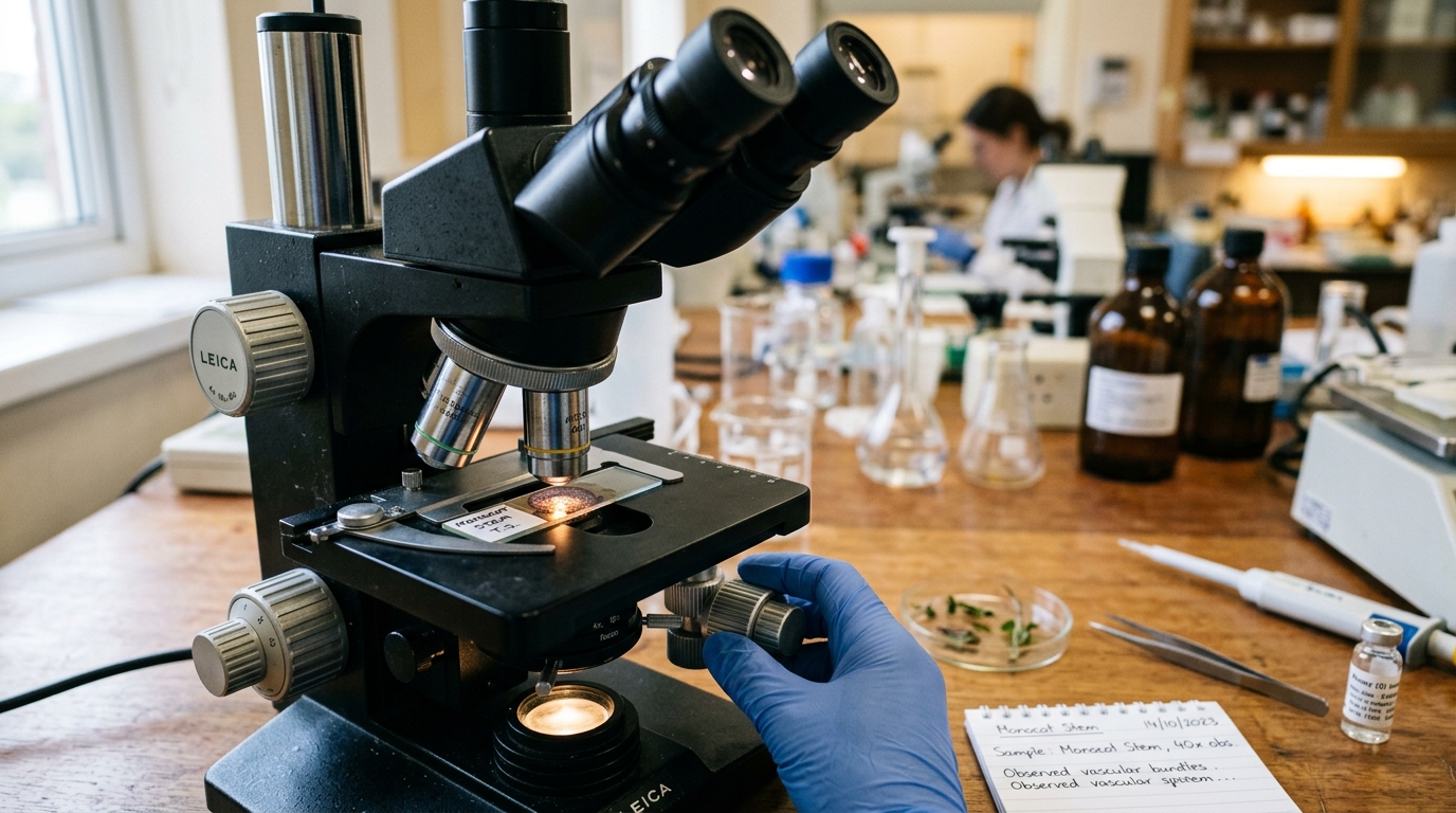 Biology learning at Vidyashree